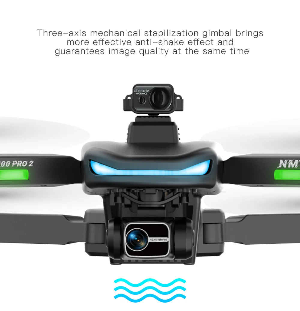 New N800 Pro2 GPS Drone Professional 8K HD Camera With Obstacle Avoidance 3-Axis Gimbal Brushless 5G WIFI FPV RC Dron Quadcopter