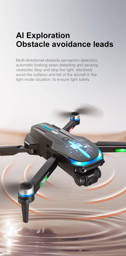 RG806MAX Drone 4K GPS Aerial Photography Optical flow hover Control Obstacle Avoidance Brushless 4-axis With screen Drones Toys