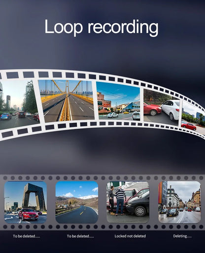 Dash Cam 4K Wifi Camera for Car Dashcam 24h Parking Monitor Dvr Para Coche Mini Kamera Samochodowa Rejestrator Video Registrator