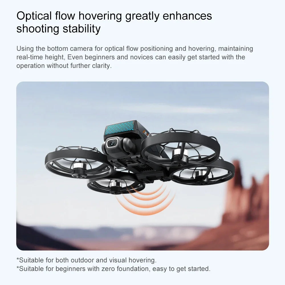 For Xiaomi M8 Drone 4K Professional Dual Camera with Screen 5G WIFI FPV Dron Brushless Optical Flow Hover Folding GPS Quadcopter