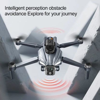 2025 K18 Max Airdrop GPS Drone 5G Screen Control Dual Camera Obstacle Avoidance 8K Aerial Photography Brushless Quadrotor Toy