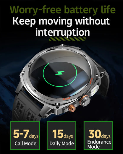 LIGE NEW Smart Watch Men 800mAh Large Battery Bluetooth Call IP67 Waterproof Smartwatch 100+Sport Health Monitor Smartwatches