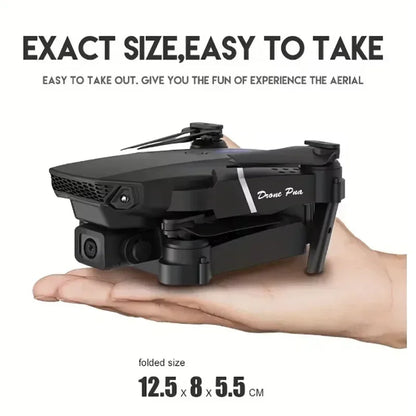 2025 E88 Professional Wide Angle RC Dron HD 4K Camera Mode Foldable Helicopter Aircraft Quadcopter Drone Kid Gift Toys ﻿