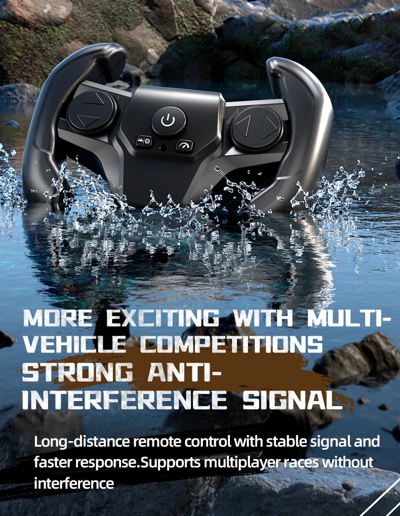 RC Car Amphibious Climbing Off-Road Drift Vehicle Children's Toy 2.4G Remote Control Cars Model Toys for Boys Christmas Gifts