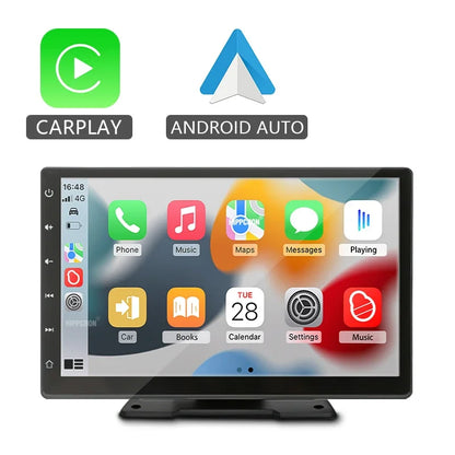 9 inch Car Radio Multimedia Video Player CarPlay Android Auto IPS Touch Screen AUX Input Bluetooth MirrorLink Universal