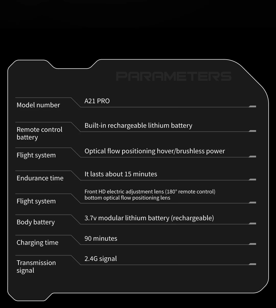 Xiaomi A21 Pro Drone Professional 4K Aerial Avoiding Obstacle Drone FPV Remote Control Brushless Mecha Design Optical Flow Drone