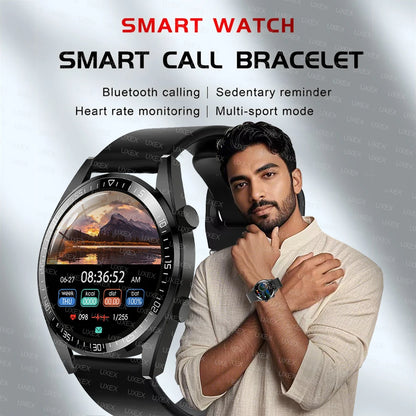 New Plus Smartwatch Hombre Bluetooth Call HD Screen Full Offers Today Health Tracking Diy Faces Gift Men Watches Smart Commerce