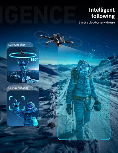 Z103 Pro MAX GPS Drone 8K Professional HD Dual Camera With Screen 5G WIFI Laser Obstacle Avoidance Brushless Rc Quadcopter Drone