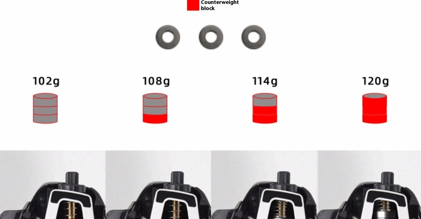 MeiJiaLion RAT6+ Wired Mechanical Gaming Mouse With Weight RGB Computer Esports Mouse Controller Black And White For Gamers