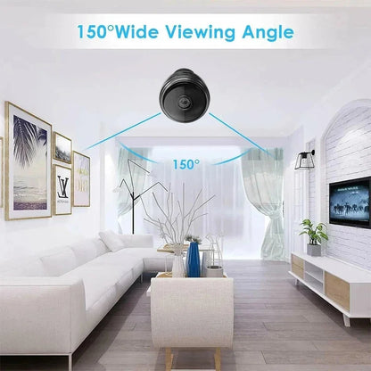 Wireless Home Safety Surveillance System with A9 HD Smart Cameras Sensor Camcorder for Web Video Monitoring Ensuring Security