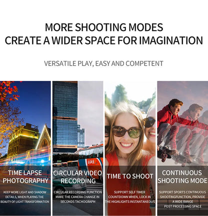 Action Camera 4K60FPS With Remote Control Screen Waterproof Sport Camera drive recorder Sports Camera Helmet Action Camera