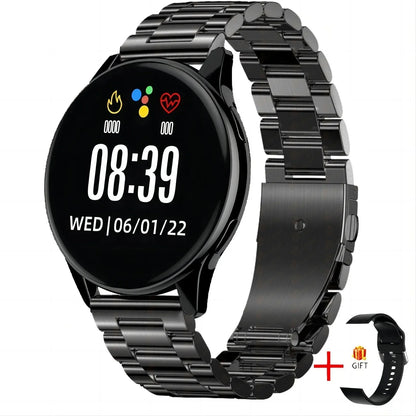 New Smartwatch 2025 Round AMOLED  relojes para hombres  Bluetooth Wireless Smart Watches For Man Woman Custom Watch Faces Watch