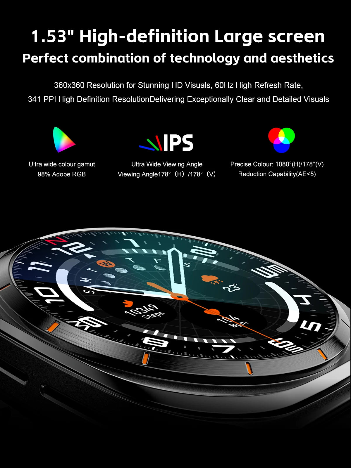 2025 New Smart Watch With 2 in 1 TWS Wireless Headset Bluetooth Call 1.53" AMOLED Screen 400mAh IP67 Waterproof Sport Smartwatch