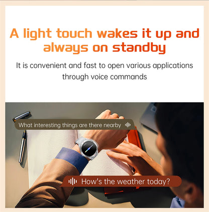 LIGE New 1100mAh Large Battery Sports Smart Watch Men Waterproof BT Call Smartwatch Men Sleep Heart Rate Monitor Compass Watches