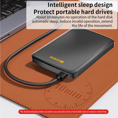 KODAK portable external hard drive P150 USB3.0, high-speed transmission, stable and durable, suitable for backup and storage