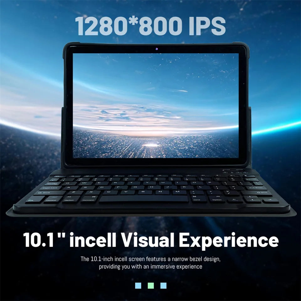 10.1'' Tablet Npad15 Android14.0 1280*800 HD Display 12GB RAM 512GB ROM 7000mAh Battery  MTK6737 Octa-Core 2.4G+5G WIFI6 Tablets
