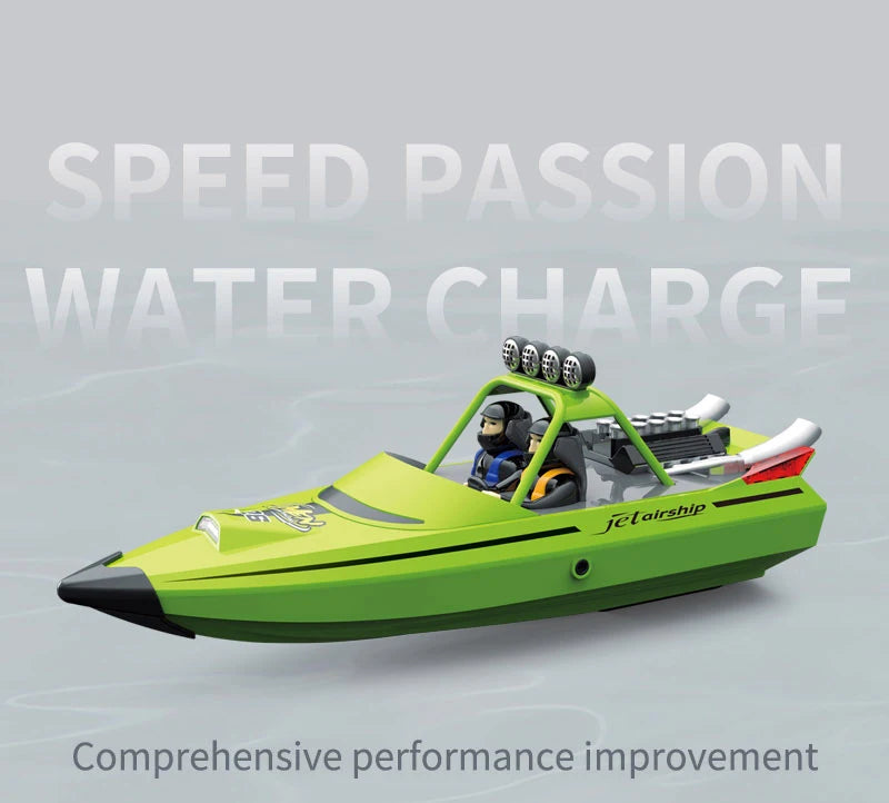 TY725 RC Boat TURBOJET PUMP High-Speed Remote Control Jet Boat Low Battery Alarm Function Adult Children Toys Gift