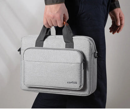 Men Laptop Bag 13.3 14 15.6 inch for Macbook Air Pro 13 15 16 HP Huawei Asus Acer Dell Xiaomi Lenovo Shoulder Handbags Briefcase