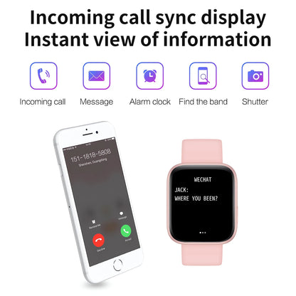 Smart Watch for Ladies 1.4 Inch Full Touch Screen Heart Rate Sleep Monitoring IP67 Waterproof Women Sports Fitness Smartwatch