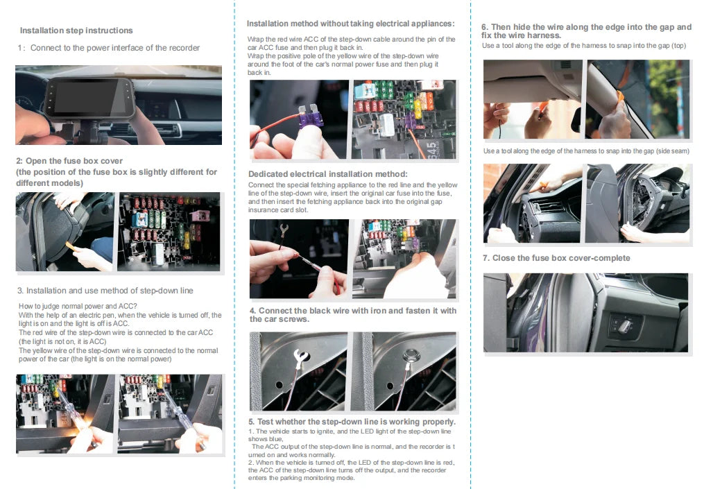 Dashcam for cars 4K UHD Recording Car Camera HDR Night Vision Video Recorder Builtin WiFi 24H Parking Monitoring car accessories