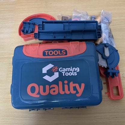 ParentChild Engineer Toybox Operable Electric Tools Safe Plastic Family DIY Game Unisex Design