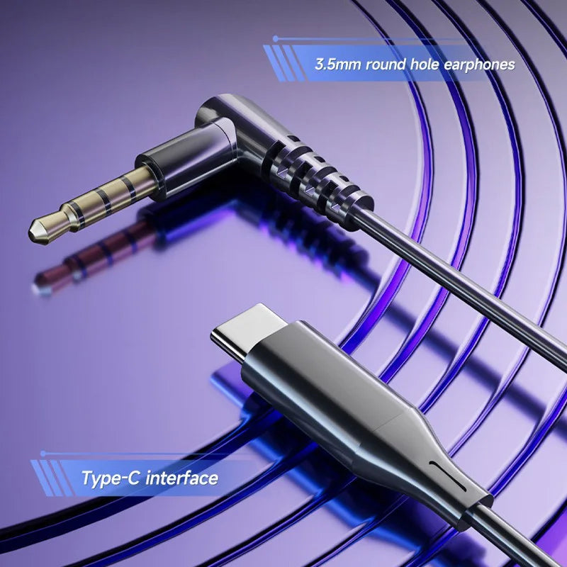 E-Sports Gaming Headset 7.1 Surround Sound Hifi Stereo Wired headphones 3.5mm/Type-C In-Ear dual Mic PUBG Gaming Earphone Earbud