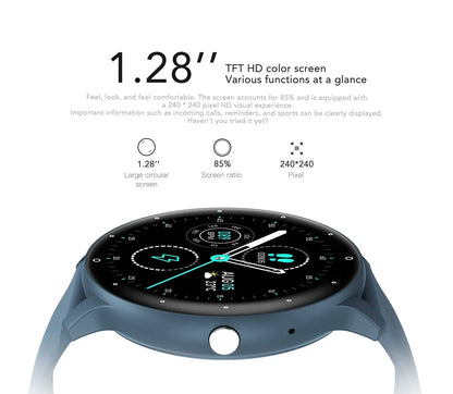 Smart Watch For Women Men 1.28"HD Display Multi Sports Modes Camera Control Music Control Sports Pedometer Watch For Android IOS