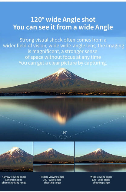 4K Full HD Wifi Portable Camera Waterproof and Anti Shake Sports Cameras Bicycle Motorcycle Helmet Cam Flashlight Camcorder