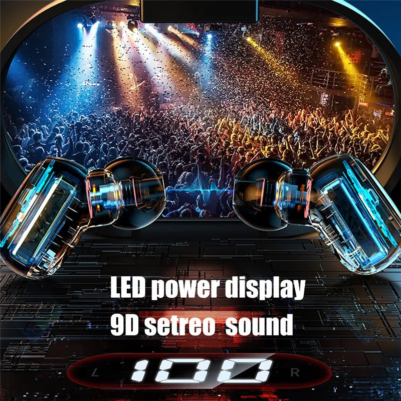 2025 E7S TWS Wireless Headphones Bluetooth Earphones HIFI Lossless Sound Headsets Sport Waterproof Earbuds For All Smartphones