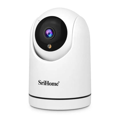 Srihome SH042 2MP 1080P 3x Zoom  Wireless PTZ IP Dome Camera  AI Humanoid Auto Tracking Home Security CCTV Baby  Monitor