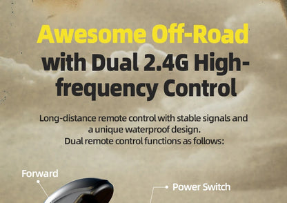 NEW RC Cars 4WD All Terrain Cross Country Car RC Water Land Amphibious 2.4G Toy Drift Racing Remote Control Car Kids Gift