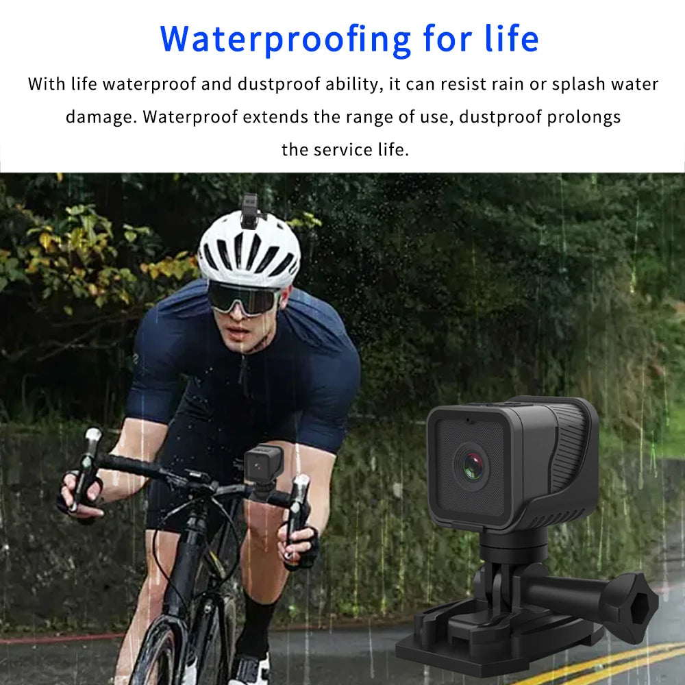 Mini Sport DV Action Camera HD 1080P Bike Motorcycle Helmet Camera Outdoor Video DVR Audio Recorder Dash Cam for Car Bicycle