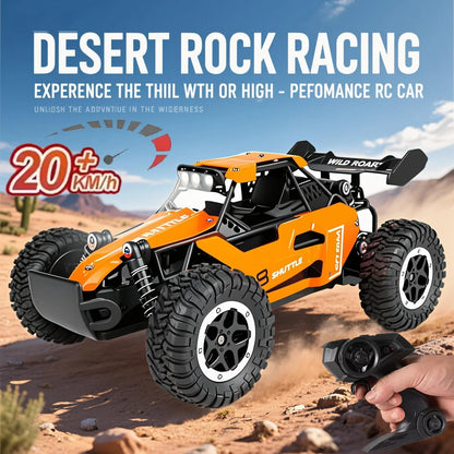 RC Cars Off-Road 2WD 1:16 Scale All Terrain Fast 20KM/H High Speed Electric Vehicle with 2.4GHz Metal Shell Remote Control Truck