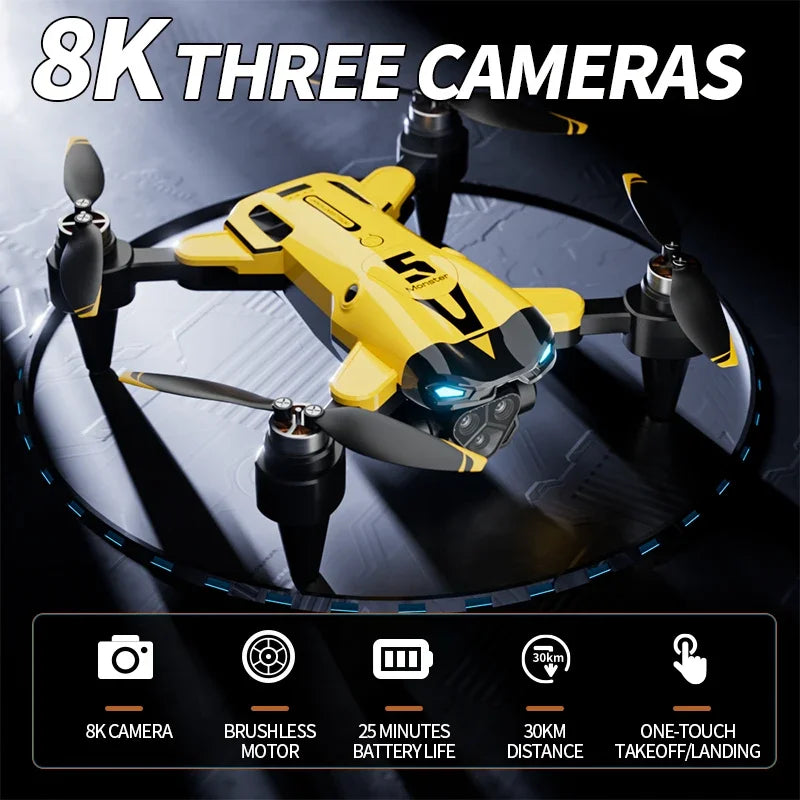 Xiaomi M5 Drone Professional Three Camera 360° Obstacle Avoidance Photography Optical Flow Positioning Brushless Security Drone