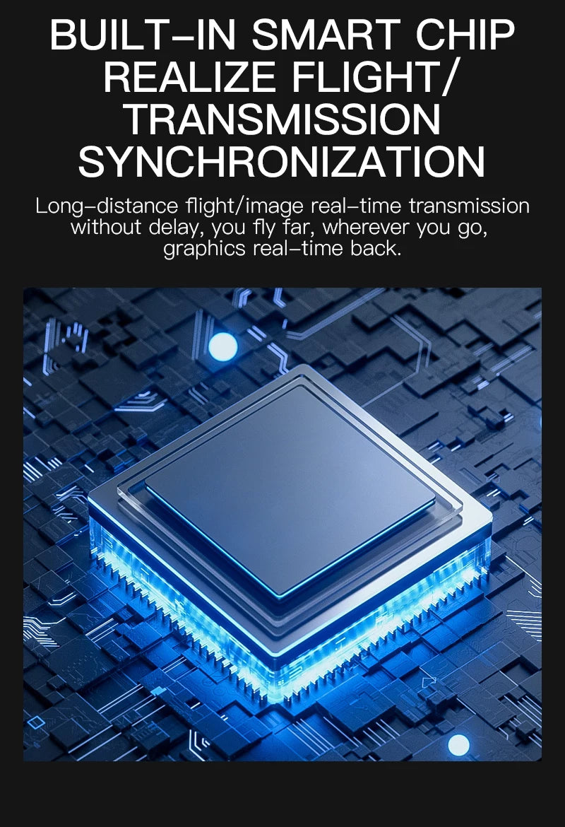 8K HD dual camera GPS drone gimbal 360 ° laser obstacle avoidance brushless quad-axis foldable aircraft