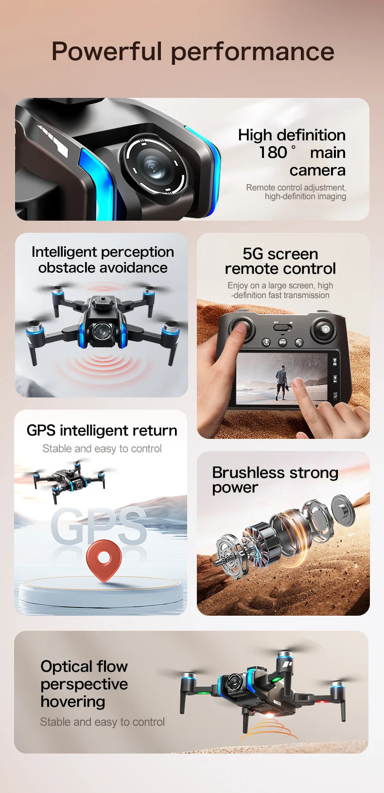 XT808 Drone GPS Professional 8K Camera with Screen Remote Control 5G WiFi FPV Dron Brushless Obstacle Avoidance RC Quadcopter