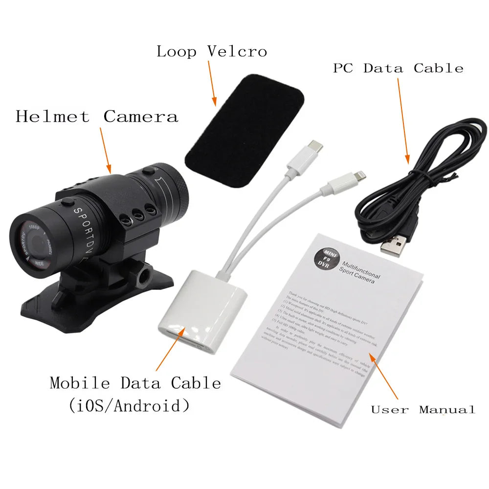 New Tactical 720 1080P Helmet Camera Sport Camera With Video Photo Function For Hunting Airsoft CS Wargame