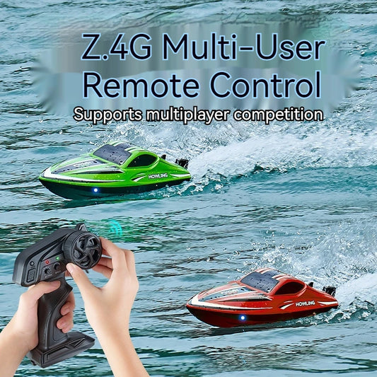 Hj818pro High-Speed Remote Control Boat 41cm Brushless Motor Competitive Boat High Horsepower Boat Model Children'S Water Toy