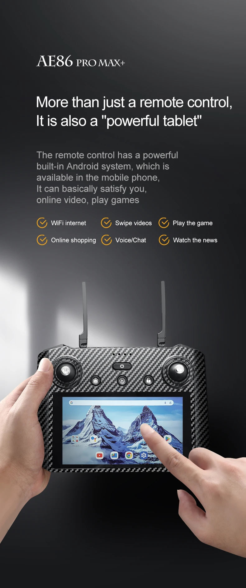 AE86 PRO MAX/S155 GPS Drone Professional 8K 3-axis PTZ Aerial Obstacle-Avoiding Brushless Motor 5G WIFI RC Quadcopter Toys