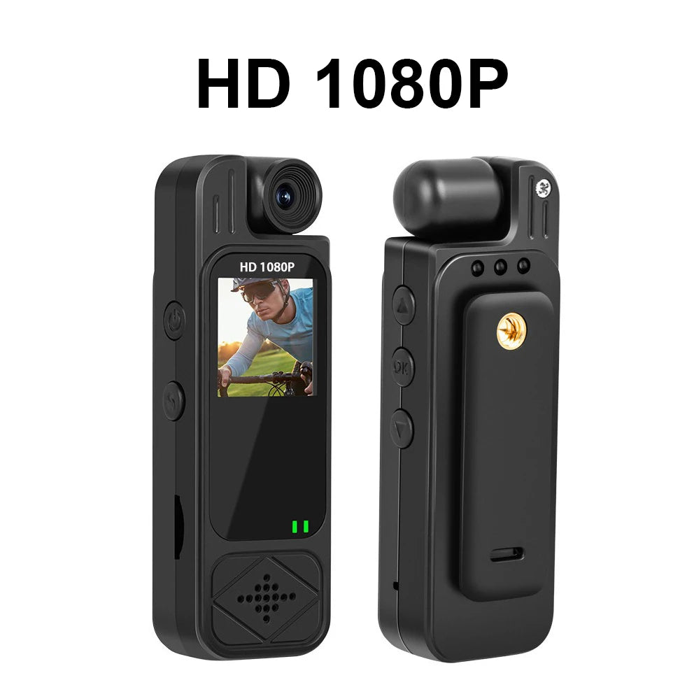 2K Full HD Sport& Action Video Cameras for Body Mounted Camera Night Vision Digital Video Recorder 1.3inch Bodycam Police Camera