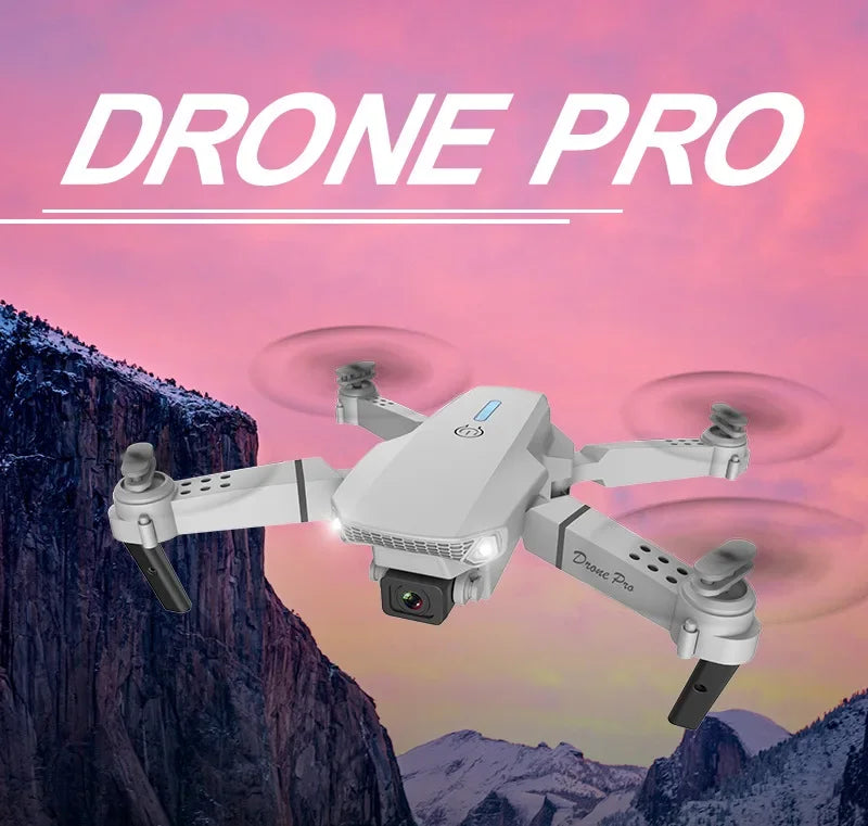 2025 New E88 Pro WIFI FPV Drone - 4K/1080P Dual Camera,Wide-Angle HD, Altitude Hold, Foldable Quadcopter, RC Helicopter Toy Gift