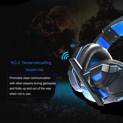 Gaming Headset With Mic Stereo Earphones Deep Bass Headphones Video Game Noise Cancelling with Microphone for PC