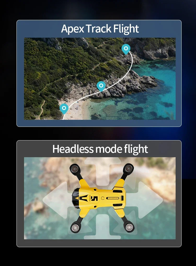 Xiaomi M5 Drone Professional Three Camera 360° Obstacle Avoidance Photography Optical Flow Positioning Brushless Security Drone