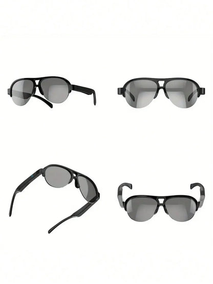 V5.3 Smart Wireless Glasses - Touch HD Lens, High Fidelity Audio, Wireless Call and Music, Rechargeable Battery, Outdoor Sports