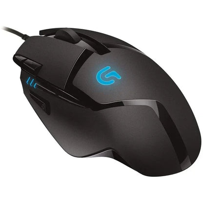 Logitech G402 Gaming Mouse with Adaptive Technology Ergonomic Contoured Shape for Casual And Professional Esports