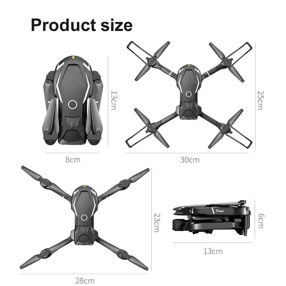 Original V88 Drone 8K Professional Aerial Dual-Camera Omnidirectional Obstacle Avoidance Mini Drone GPS Folding Quadcopter 10km
