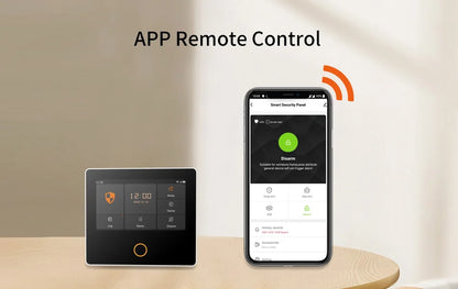 Staniot Home Security Alarm System 4G WiFi Wireless Tuya Smart Burglar Kit Built-in Siren Work with Alexa App Remote Control