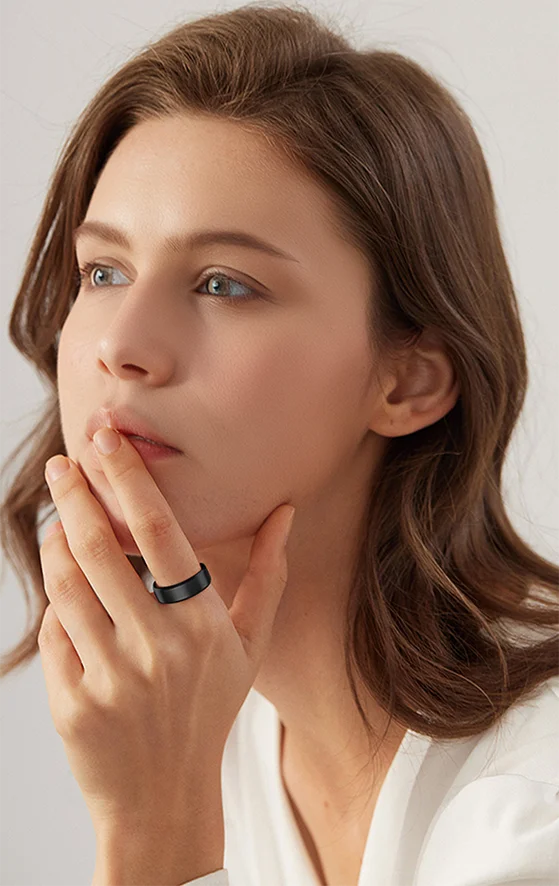 New for Xiaomi smart ring， equipped with healthmonitor， sleep monitor, men's and women's waterproof multifunctional sports ring