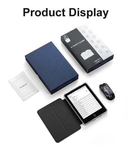 BIGWEI X7Pro 6''Eink Screen Ebook Reader Electronic Epaper Books Notebook E-Ink Display E-book Ereader Tablet Support Kindle APP