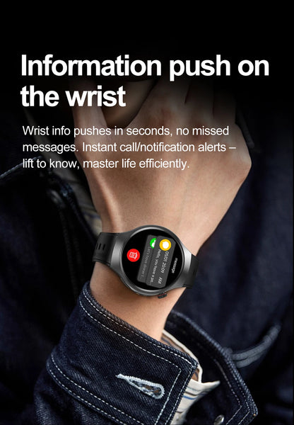 LED Outdoor Smart Watch Men 100+Sports Mode 1.53 360*360 HD AMOLED Screen LED Flashlight IP67 Waterproof Voice Call Smartwatch